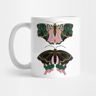 Deco Moths Mug